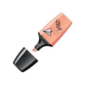 Zakreślacz STABILO BOSS MINI Pastel pastelowy pomarańczowy